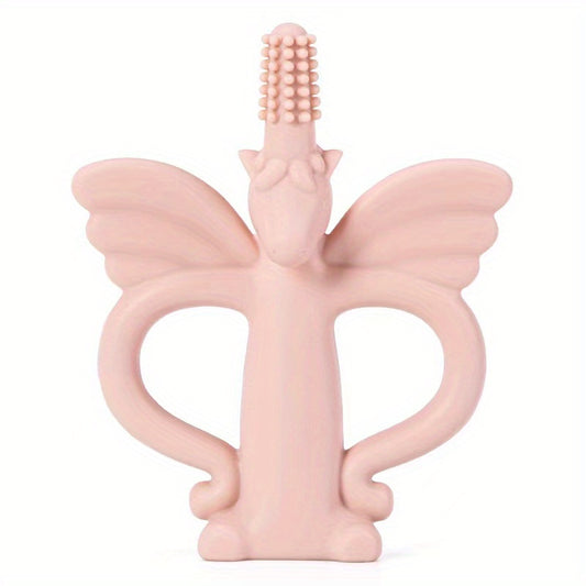 Portable Infant Toothbrush Teether for Soothing Baby's Sore Gums