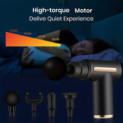 Mini Massage Gun Handheld Muscle Massager Silent