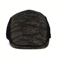 Men's Camouflage Cotton Newsboy Cap Breathable Mesh Cabbie Hat