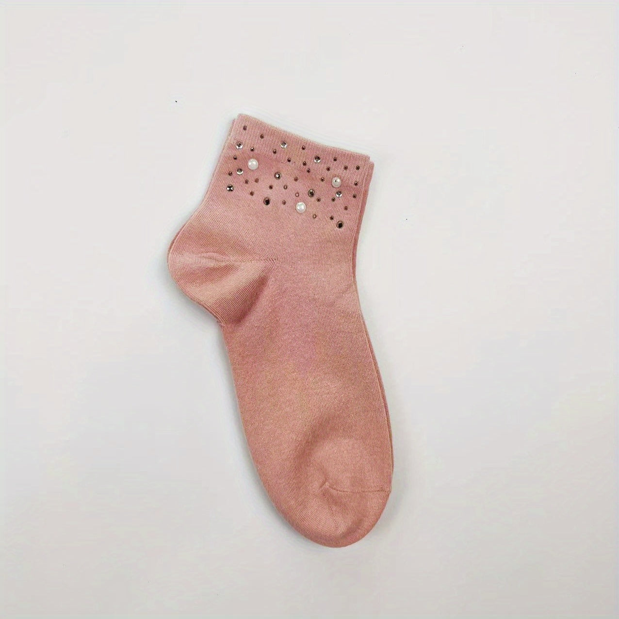 Sparkling Rhinestone Socks for Women