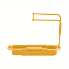 Retractable Drain Rack Punching Storage Rag Rack Hand Wash Pool Storage Rack
