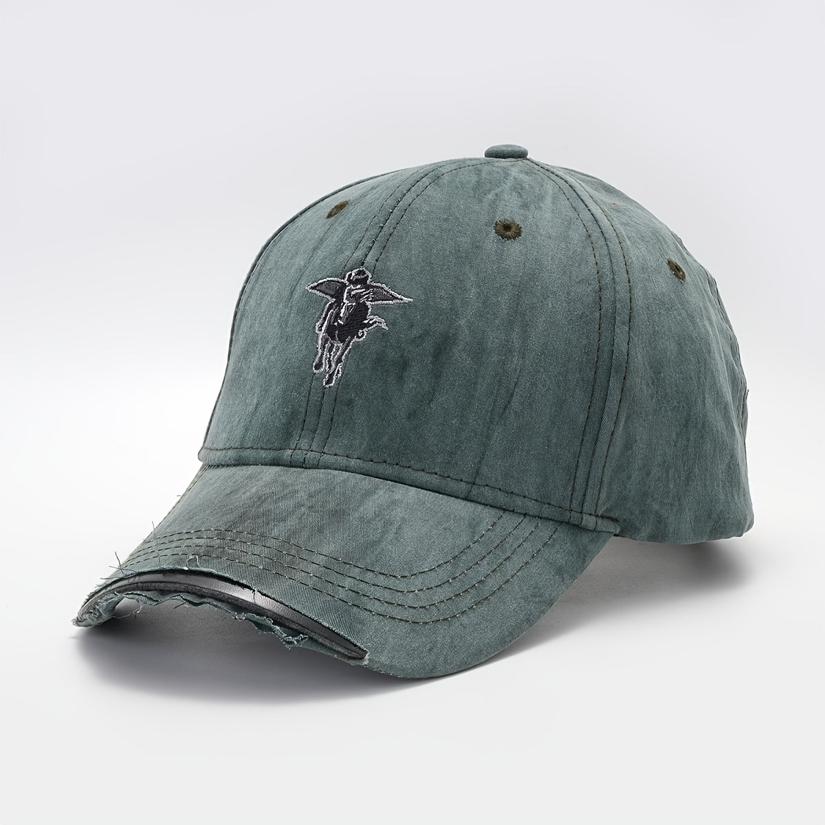 Summer Casual Embroidered Horse Baseball Cap