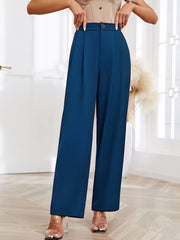 Loose High Waist Wide Leg Pants for Women