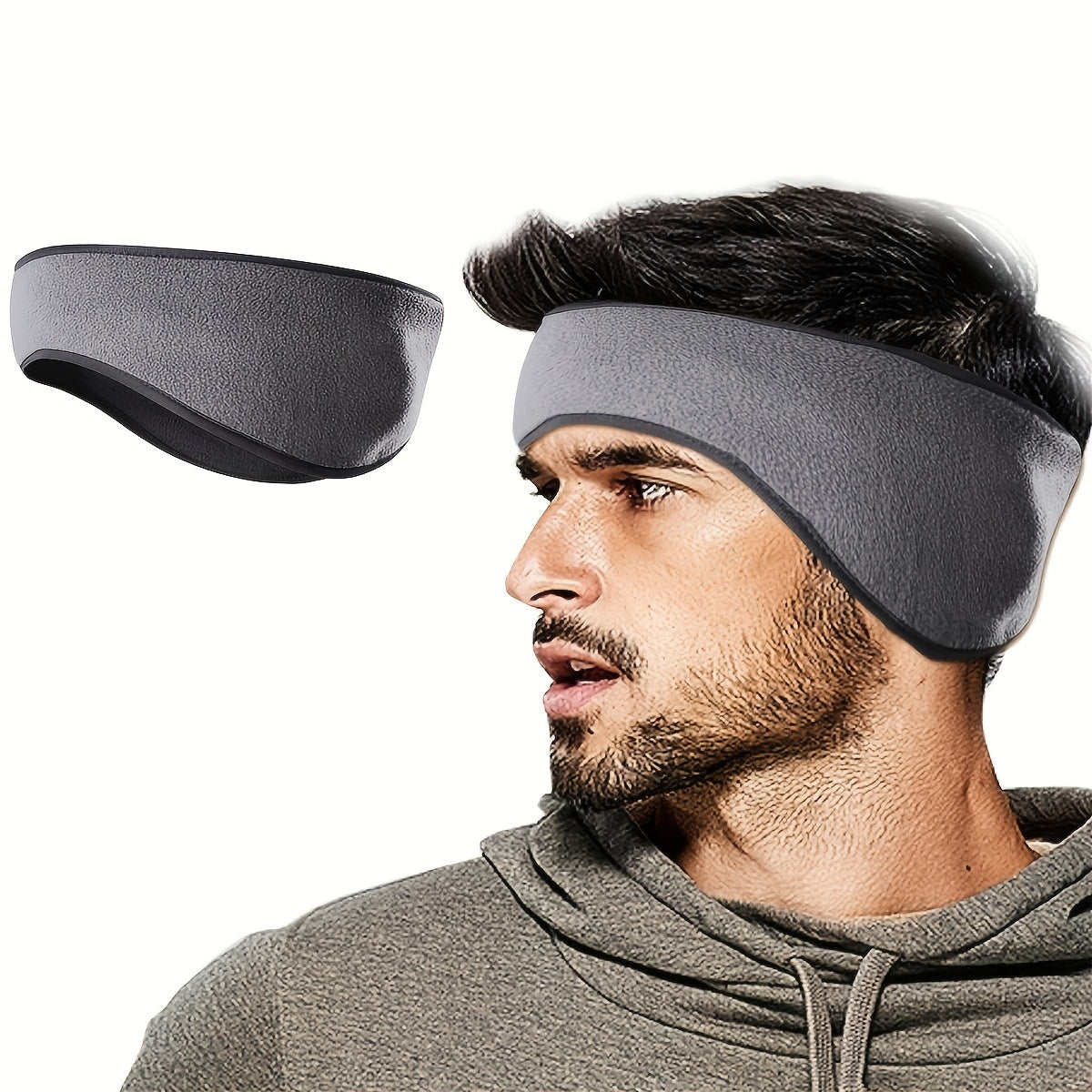Winter Ear Warmer Headband Fleece Warm Headband for Running Cycling