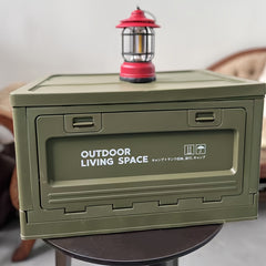 50L 13 2Gallons Folding Storage Bin Outdoor Camping Supplies