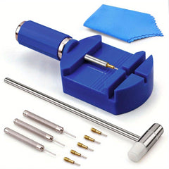 11pcs Watch Link Removal Tool Kit Watch Band Strap Chain Pin Remover Repair Tool