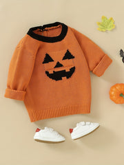 Toddler Knit Sweater Pullover Halloween Party Top
