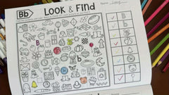 Letters Objects Colors Graphics Image Workbook Christmas Gift