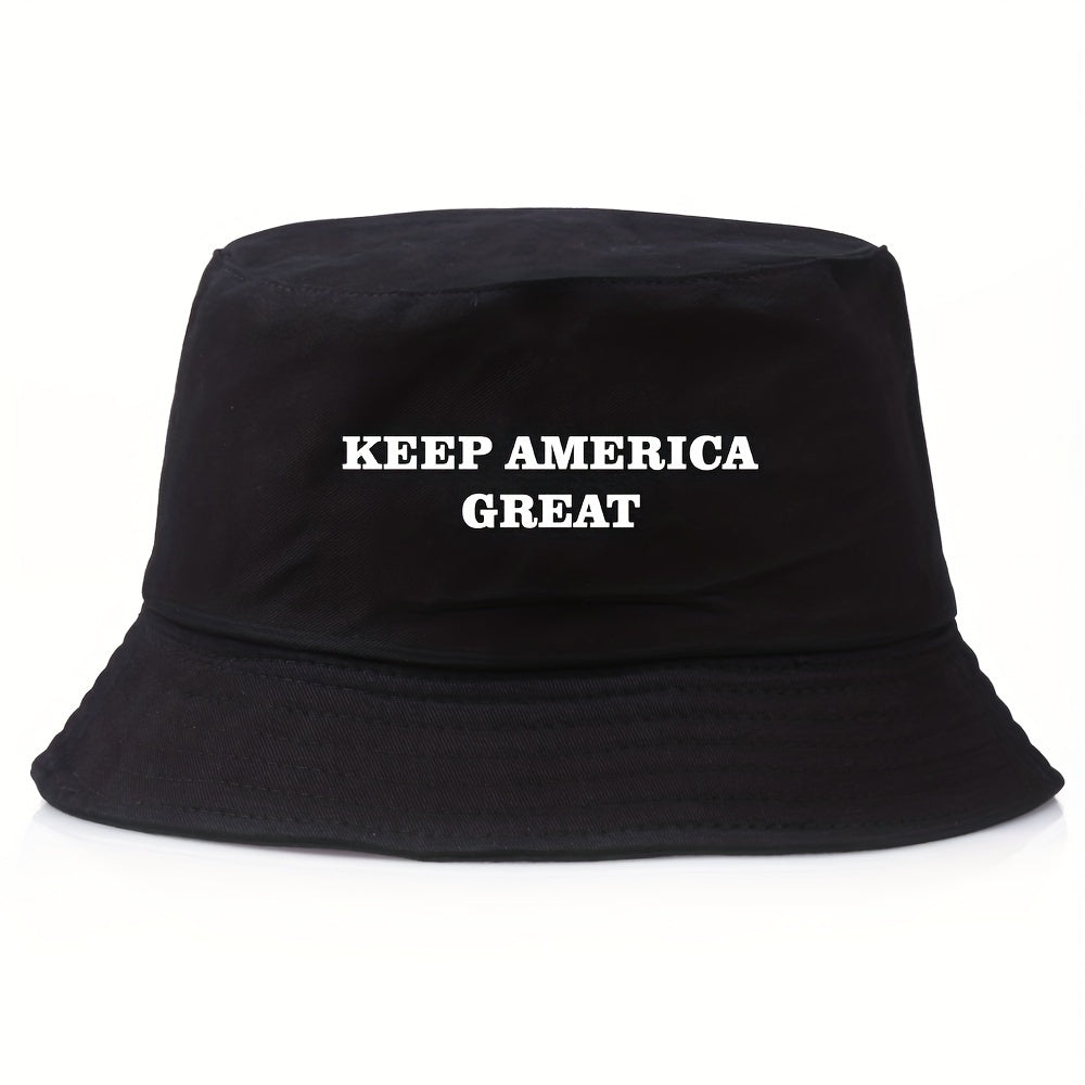 KAG Bucket Hat Unisex Fisherman Cap Independence Day Headwear