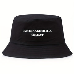 KAG Bucket Hat Unisex Fisherman Cap Independence Day Headwear