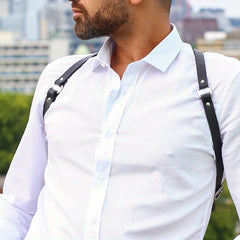 Men's Chain Belt Harness Shoulder Strap