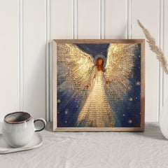 5D Diamond Painting Kit Angel Girl Full Round DIY Cross Stitch Art