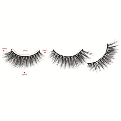 3D Thick False Eyelashes Cat Eye Fluffy Lashes C Curling Lashes