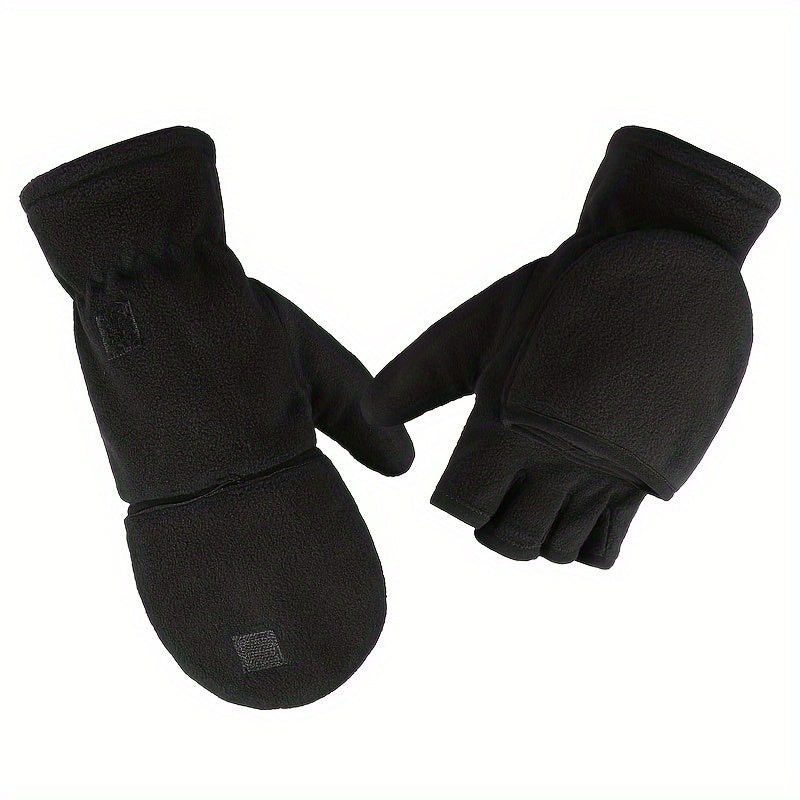 1pair Leak-proof Finger Gloves for Outdoor Activities