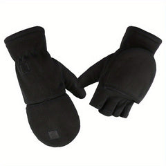 1pair Leak-proof Finger Gloves for Outdoor Activities