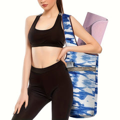 Canvas Yoga Mat Storage Bag Single Shoulder Fitness Bag