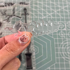 Background Transparent Silicone Stamp