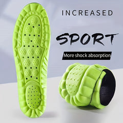 Sports Shock Absorption Insoles High Elastic Comfortable Running Insoles