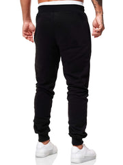 Men's Skull Head Print Casual Drawstring Sweatpants
