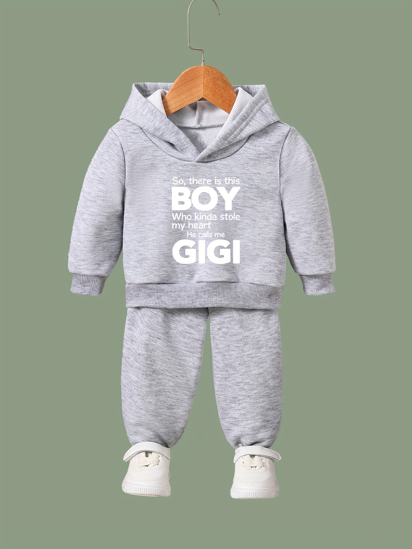 Graphic 2pcs Set Girls Spring Sports Activewear Set