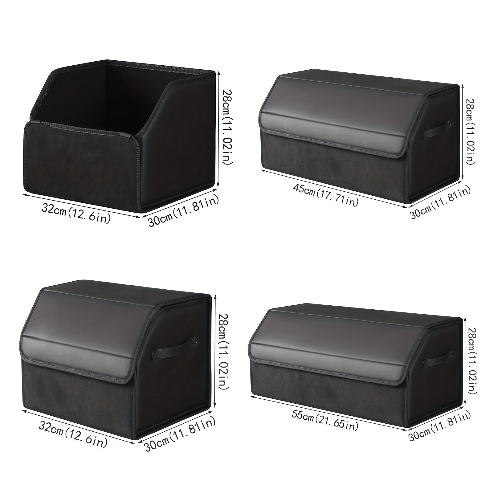 Car Trunk Organizer Box Storage Bag Multiuse Tools Storage For Tidying