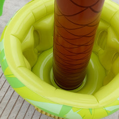 1pc Inflatable Palm Tree Cooler Beverage Holder for Pool Party