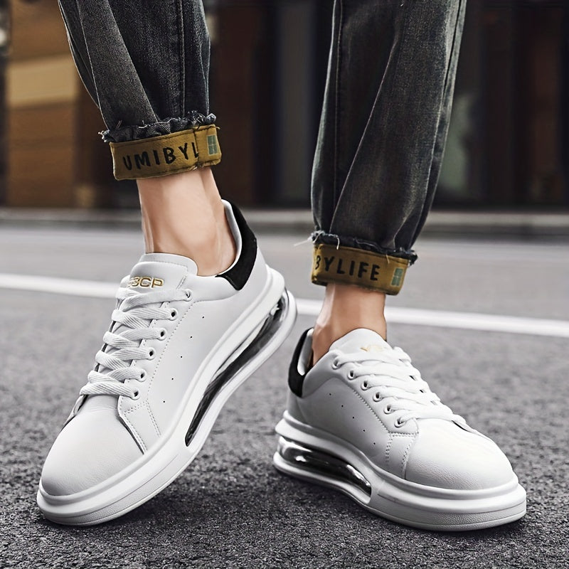 Men's Air Cushioned Skate Shoes Non Slip Sneakers