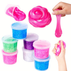 20 Galaxy Slime Party Favor Soft Non Sticky Crystal Clay DIY Relaxation T