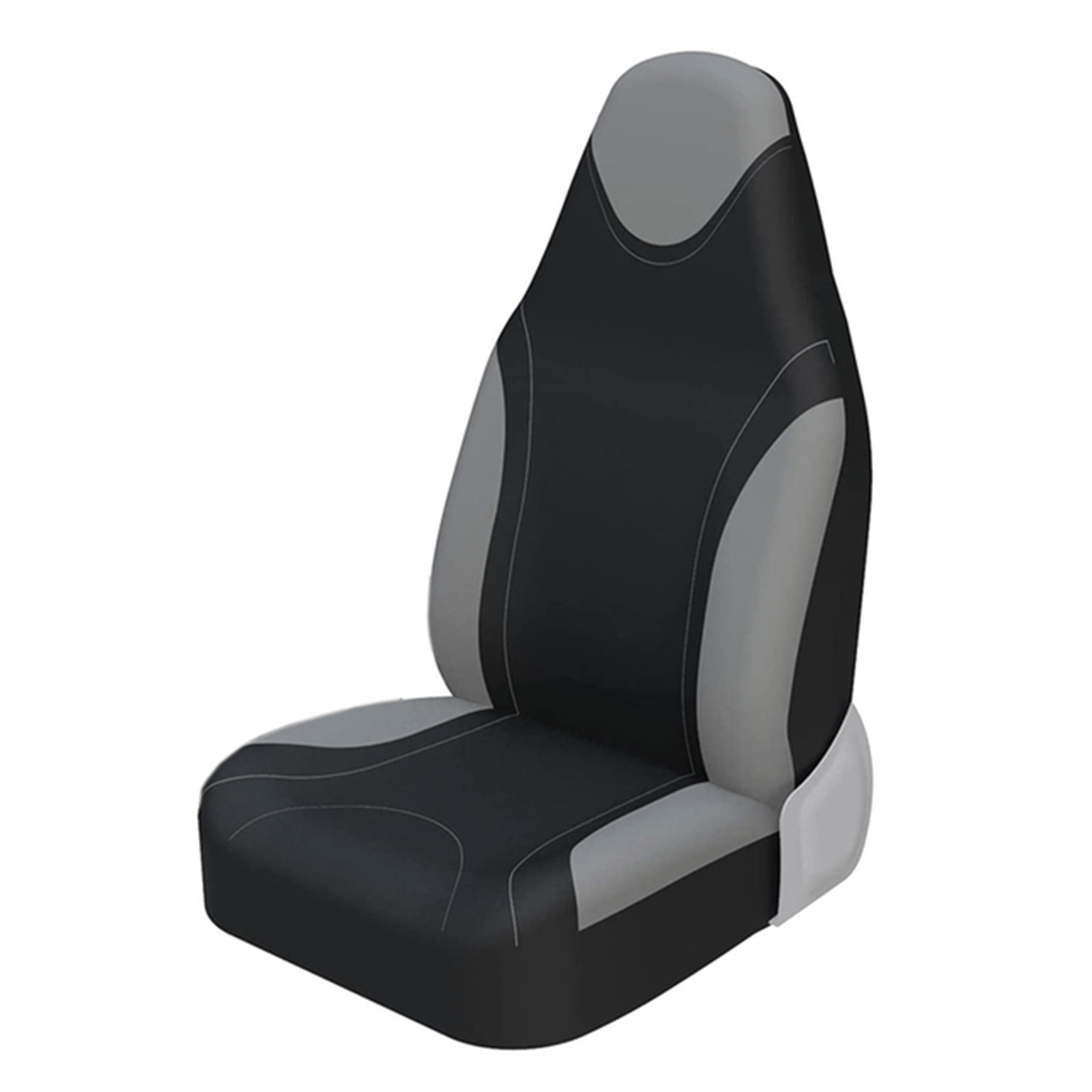 1pc Racing Style Front Seat Cover Comfort Car Interior Accessories