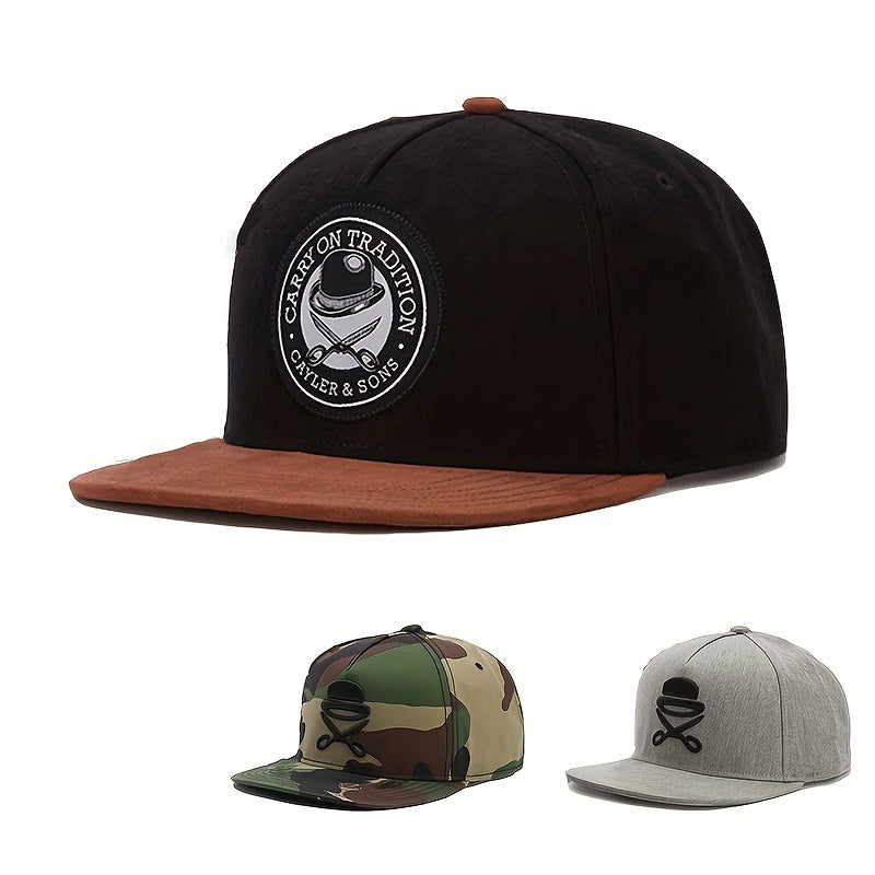 Men's Geometric Hip Hop Baseball Cap Sun Hat