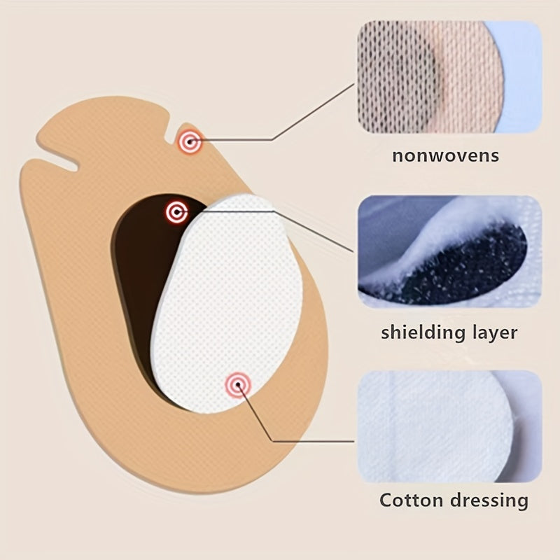 10pcs Invisible Light Eye Mask Soft Skin-friendly for Weak Vision