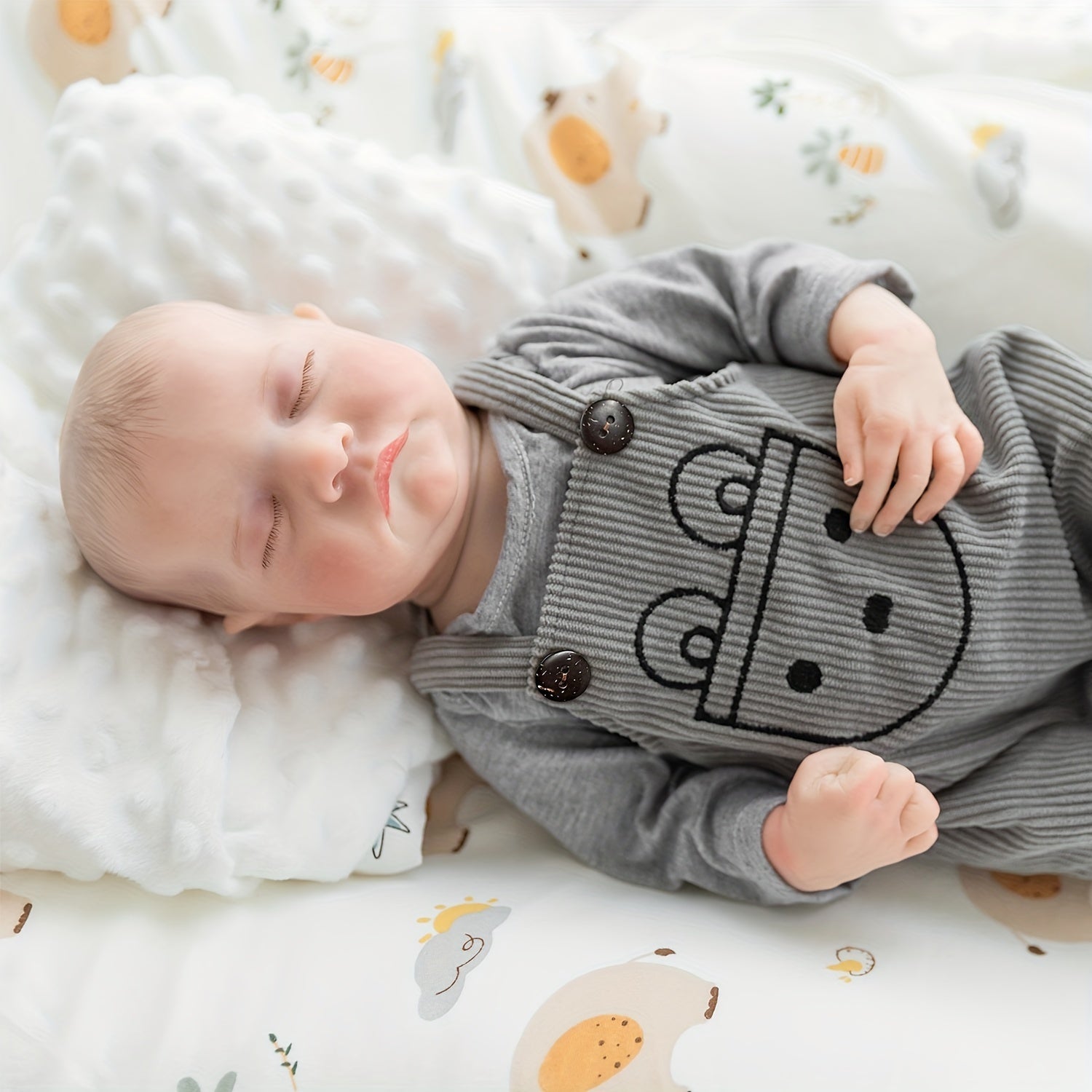 45-72 cm Reborn Baby Doll Realistic Newborn Soft Body Gift for Kids