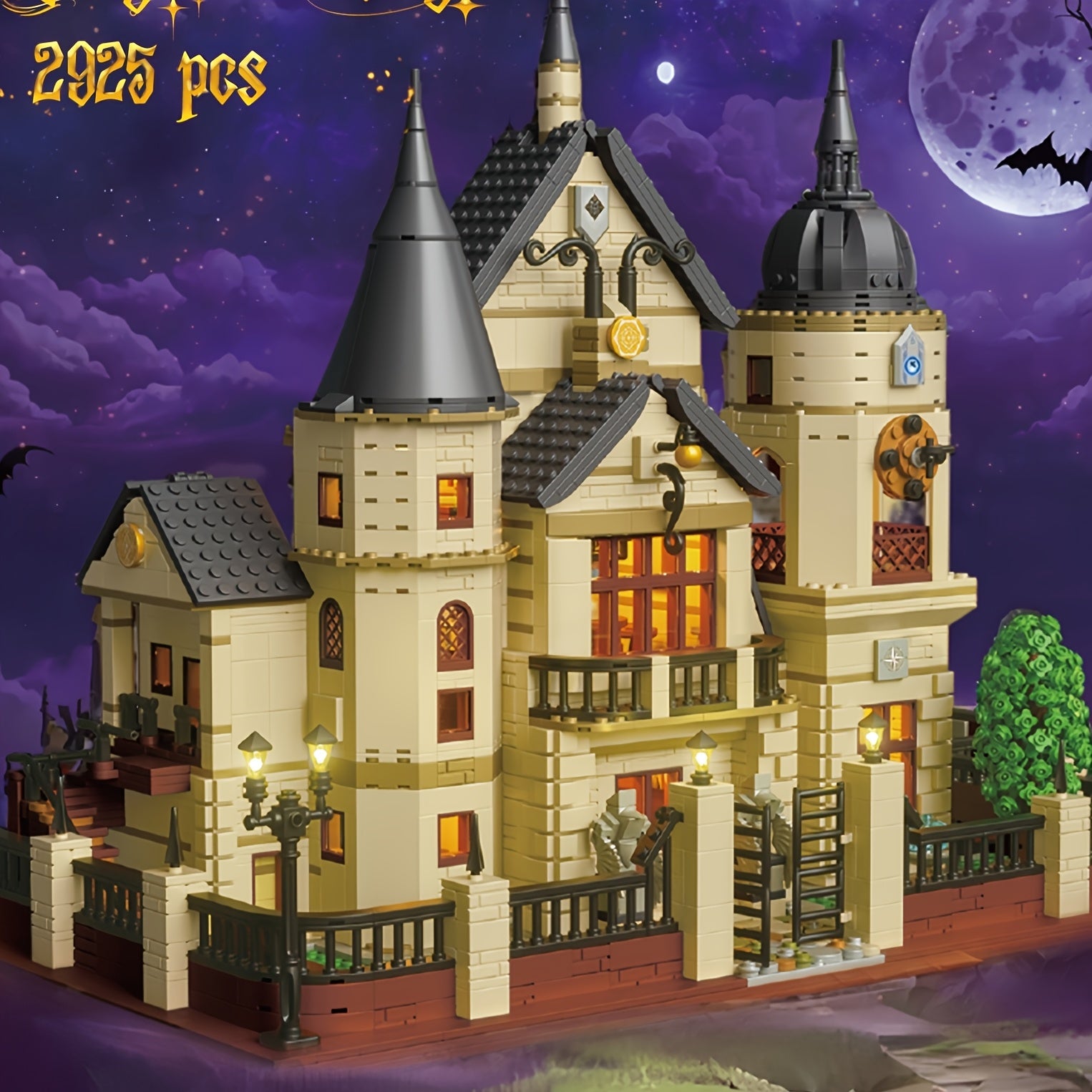 Magic Castle Building Blocks - Great Hall and Hightower Set