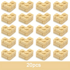 20pcs Corner Wall Tiles Small Pieces 1 2 Building B