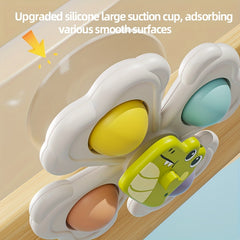 3 Durable Animal Suction Cup Toy Set for Bathing and Playing
