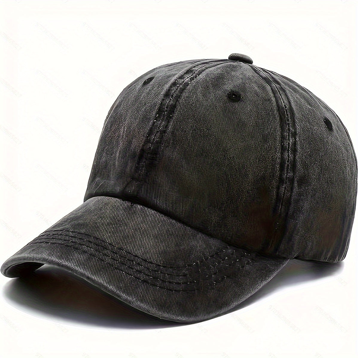 Printed Baseball Cap Vintage Dad Hat Adjustable Sunshade Cap For Fishing