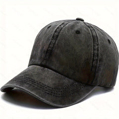 Printed Baseball Cap Vintage Dad Hat Adjustable Sunshade Cap For Fishing