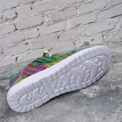 Women's Lightweight Lace Up Loafers Low Top Sneakers