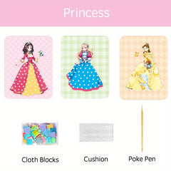 Princess Painting Dress Up Craft Book for Girls