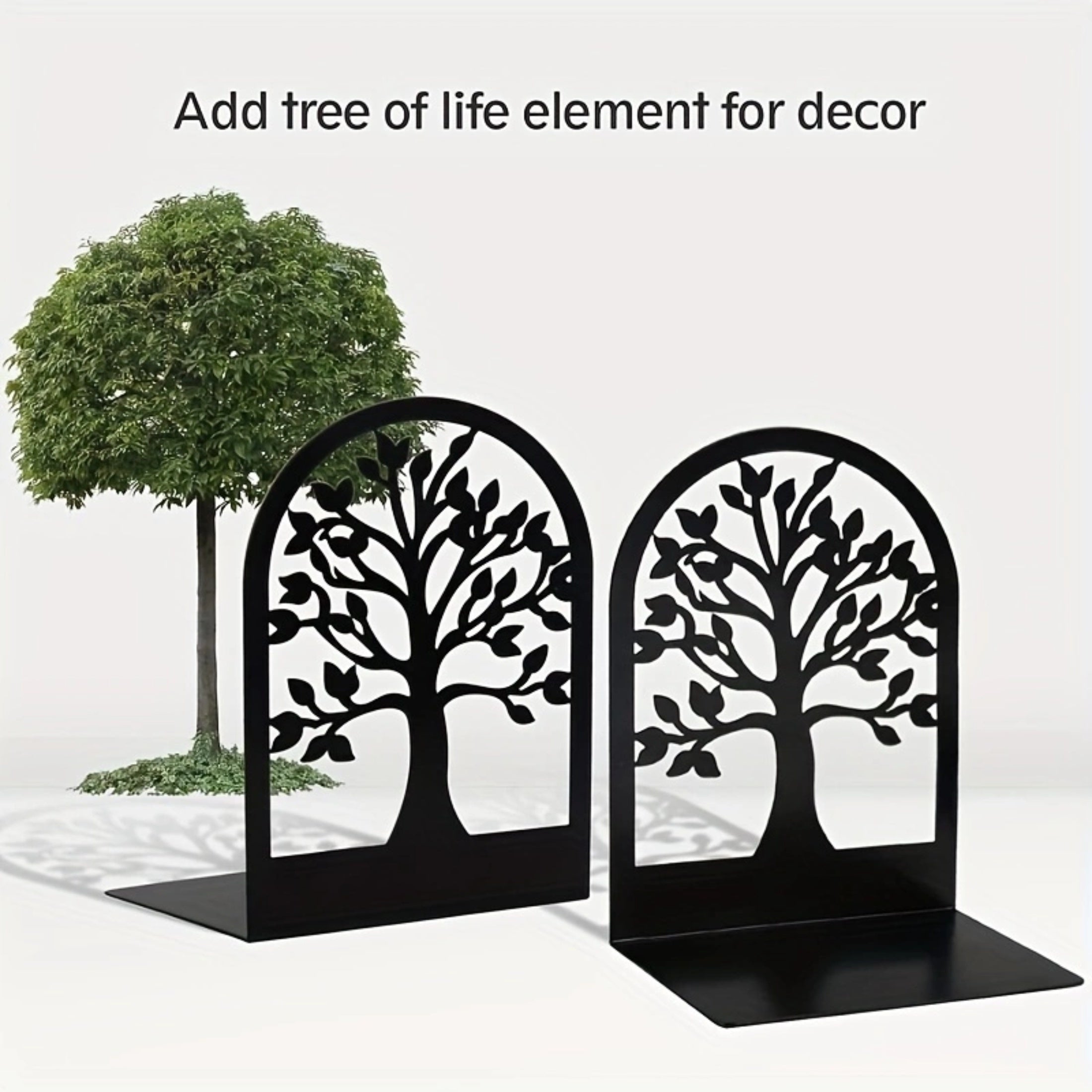 Metal Tree Of Life Bookshelf Home Decoration Art