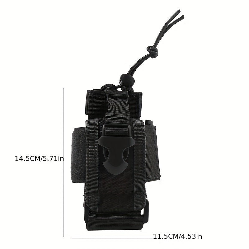 Outdoor Walkie Talkie Holder Pouch with Buckle