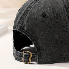 Soft Top Baseball Cap with Letter Embroidery for Outdoor Sport