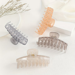 Glitter Hair Claw Clip Style Hair Claw Nonslip Ponytail Holder