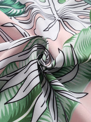 Men's Hawaiian Floral Graphic Shirt Casual Button Up Short Sleeve Shirt