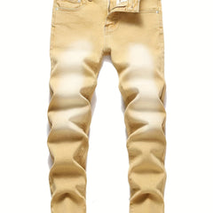 Boys Skinny Slim Fit Denim Pants Kids Jeans