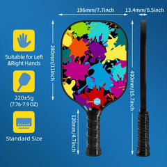 PS 007 Pickleball Paddles USAPA Approved Lightweight Fiberglass