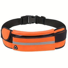 Waterproof Fanny Pack with Bottle Holder for Outdoor Fitness