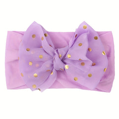 Chiffon Bow Baby Headband for 0-3 Years