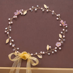 Crystal Beaded Headband Wedding