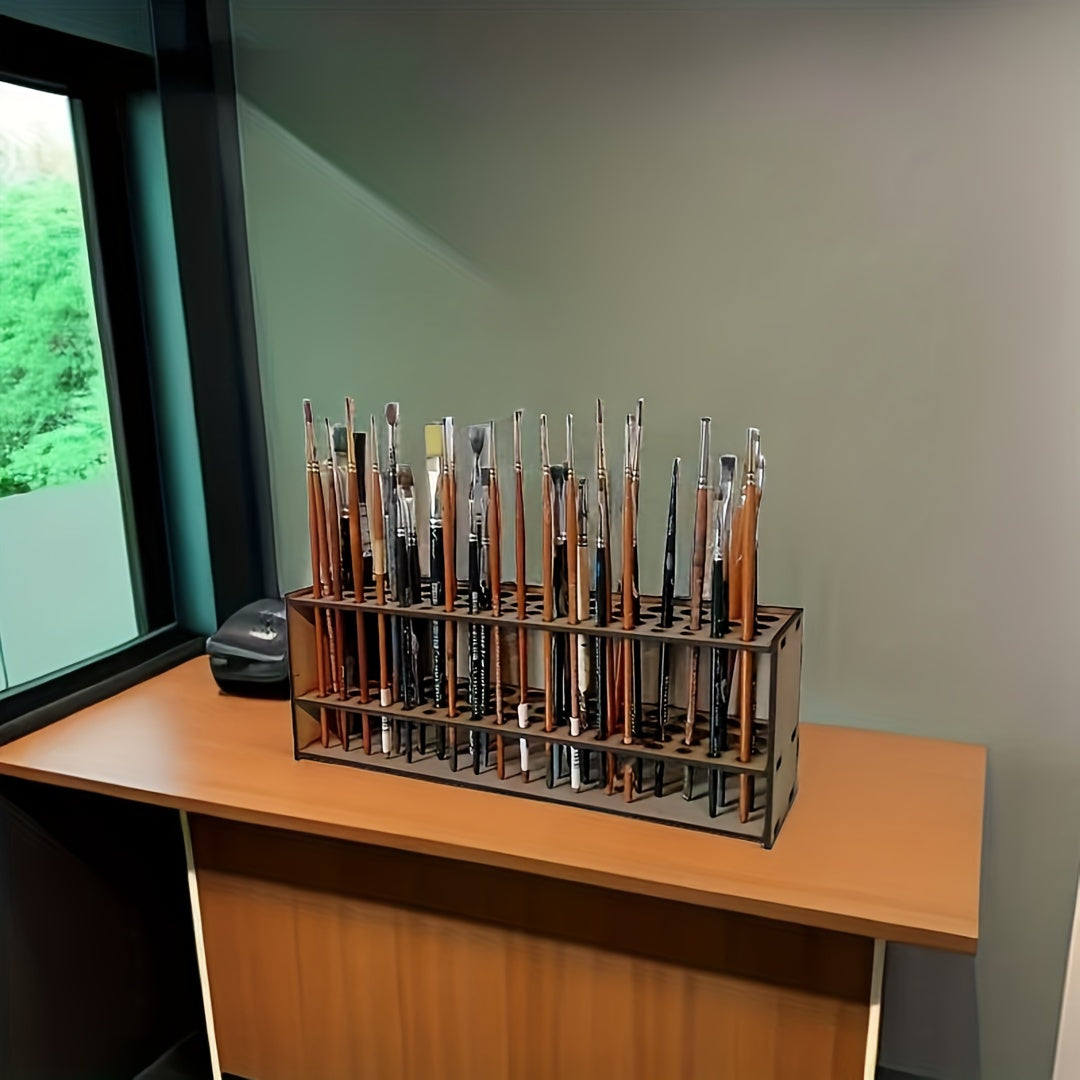 Desktop Paintbrush Marker Organizer for Office